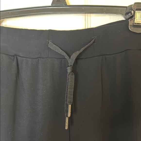 Black Straight Leg Pants with High Waist - Picture 9 of 16